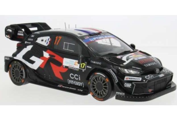 1:18 TOYOTA GR Yaris Rally1, #17, Rally Islas Canaris S.Ogier/V.Landais (2025), black - 18RMC249B