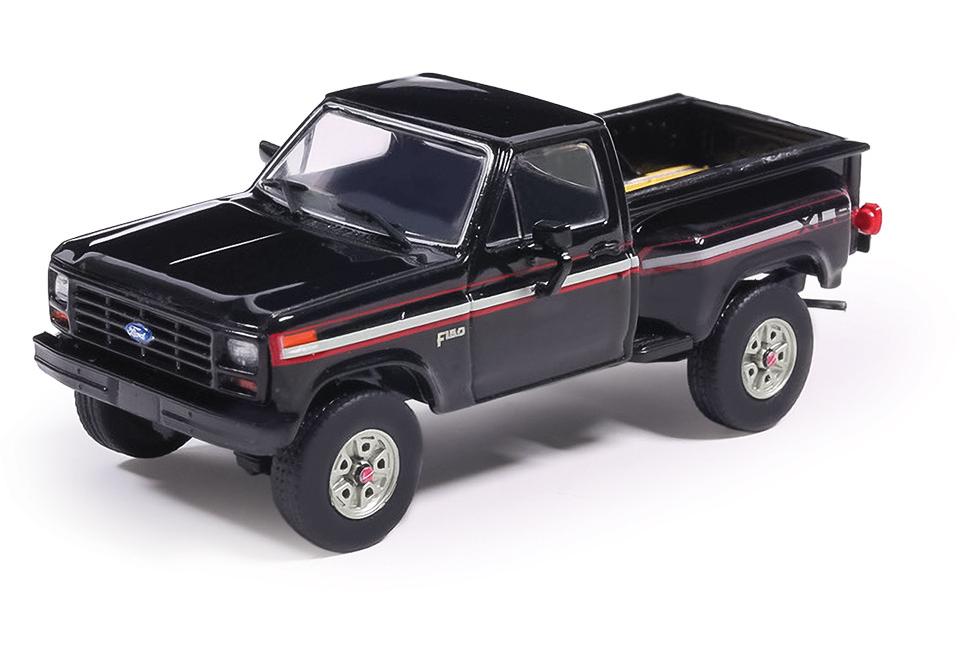 1:64 FORD F-150 XLS Flareside 4X4 PIick-up (1983), black - IA64029