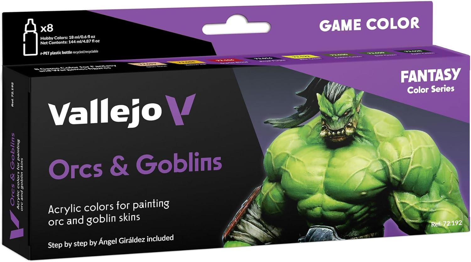 Набор акриловых красок Game Color Орки и гоблины / Orcs & Goblins - 72192