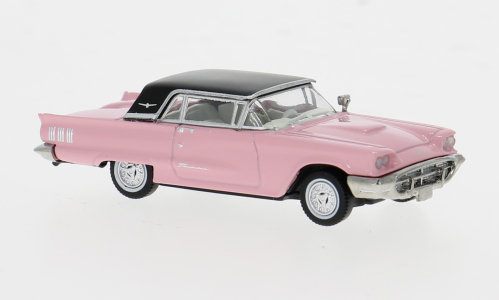 1:87 FORD Thunderbird Cabriolet (1960), light pink/black - 18202