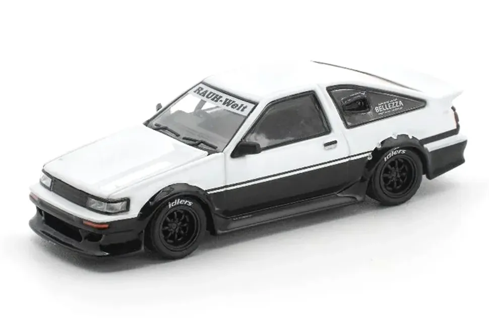 1:64 TOYOTA RWB AE86, white/black - PR640496