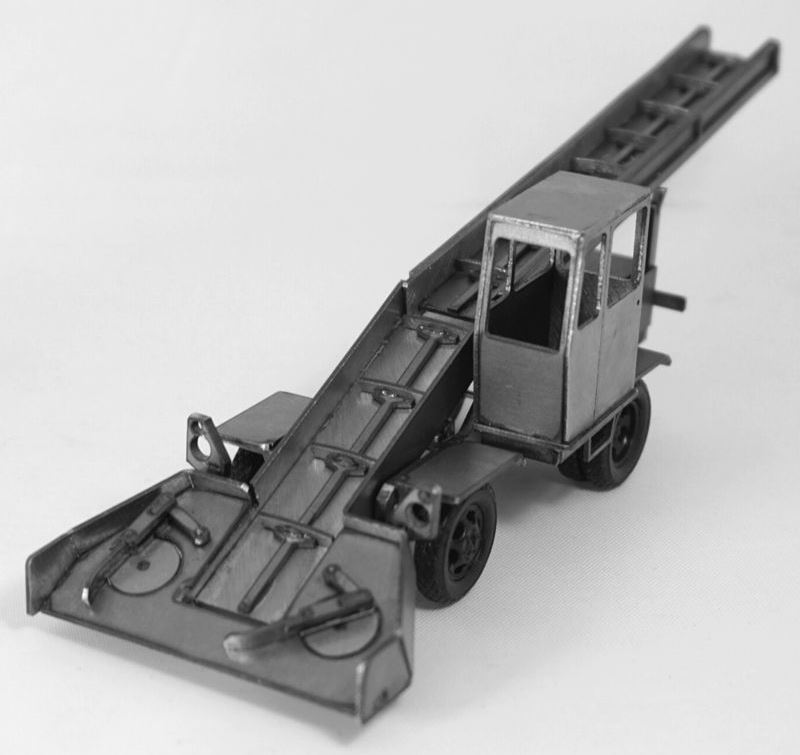 1:43 (КИТ) Снегопогрузчик лаповый КО-206 - MAXP62