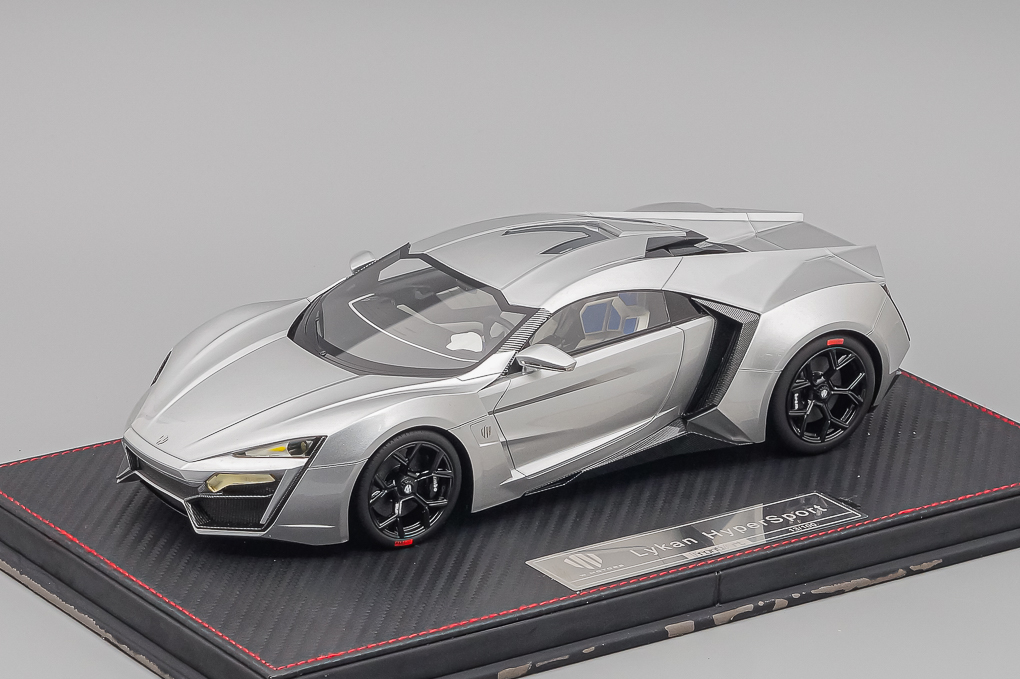 1:18 Lykan Hipersport 2014, silver - F030-01