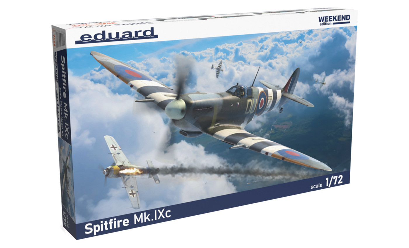 1:72 Сборная модель Spitfire Mk.IXc - 7466