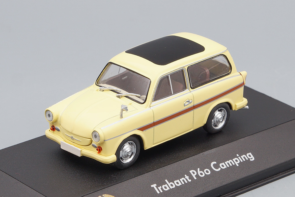 1:43 TRABANT P60 Camping 1962 Light Yellow - 7230005