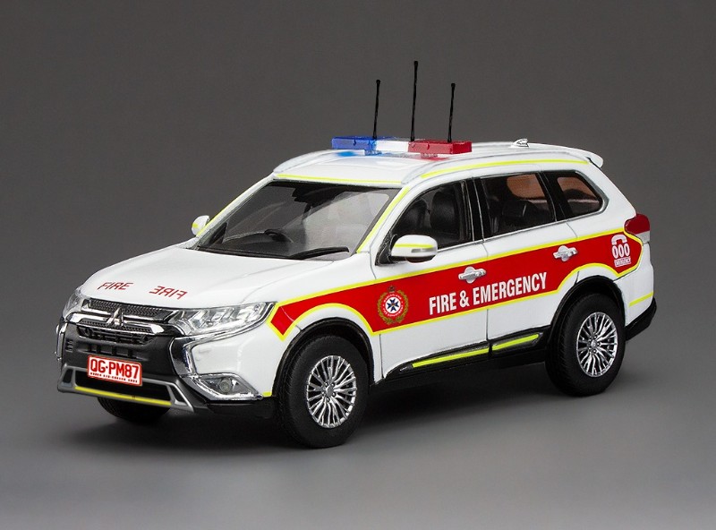 1:43 MITSUBISHI Outlander Queensland Fire and Emergency Service (2019) - 29403