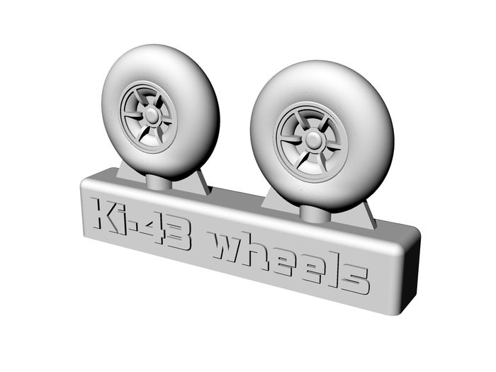 1:48 Колеса для Ki-43 - BRL48142