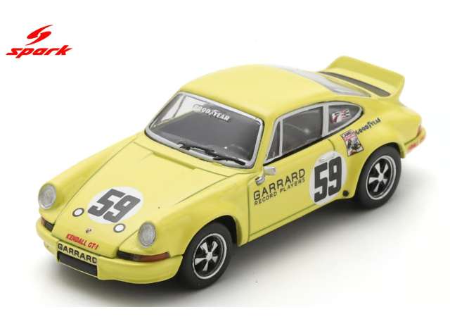 1:64 PORSCHE 911 Carrera RSR #59  Sebring 12H P.Gregg/H.Haywood/D.Helmick (1973), yellow - 64SE73