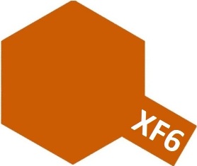 XF-6 Copper (краска акриловая, медный матовый), 10мл. - 81706