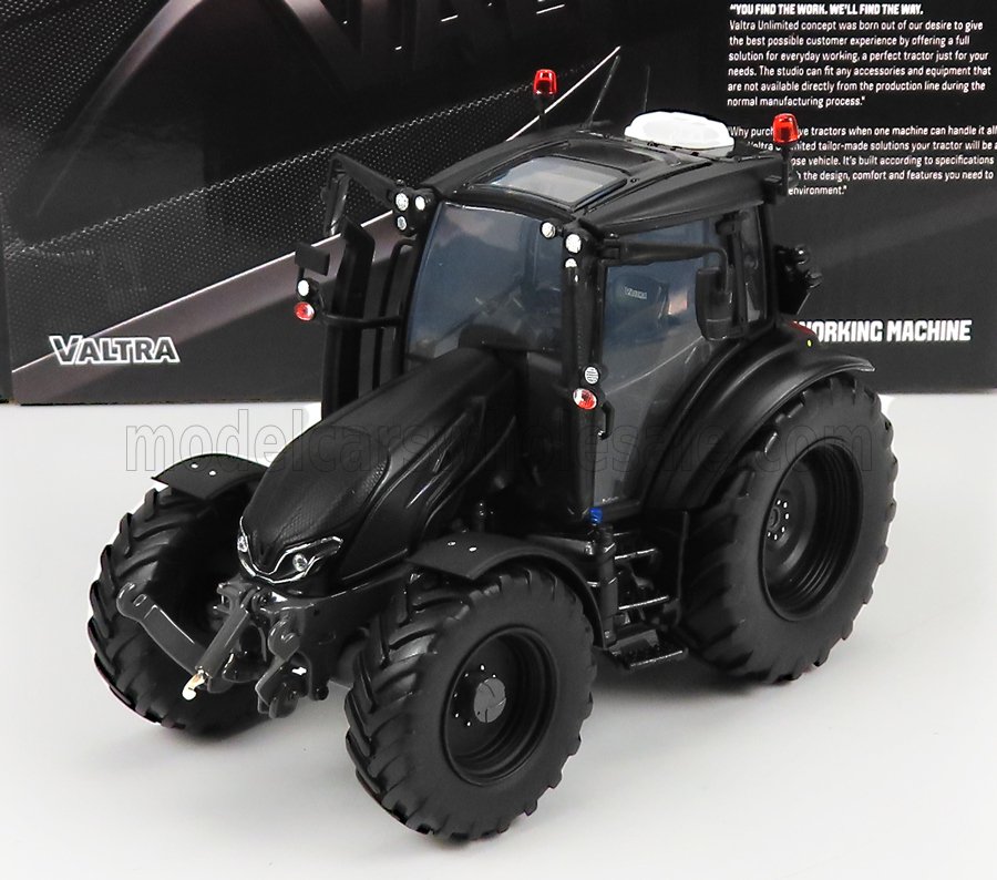 1:32 VALTRA G135 Tractor Unlimited (2017), Black Grey - UH6440