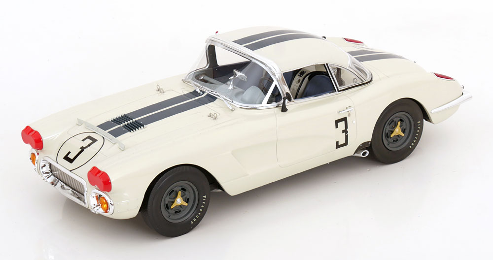 1:18 CHEVROLET Corvette №3 Cunningham Class Winner 24h Le Mans (1960) - RAR18011