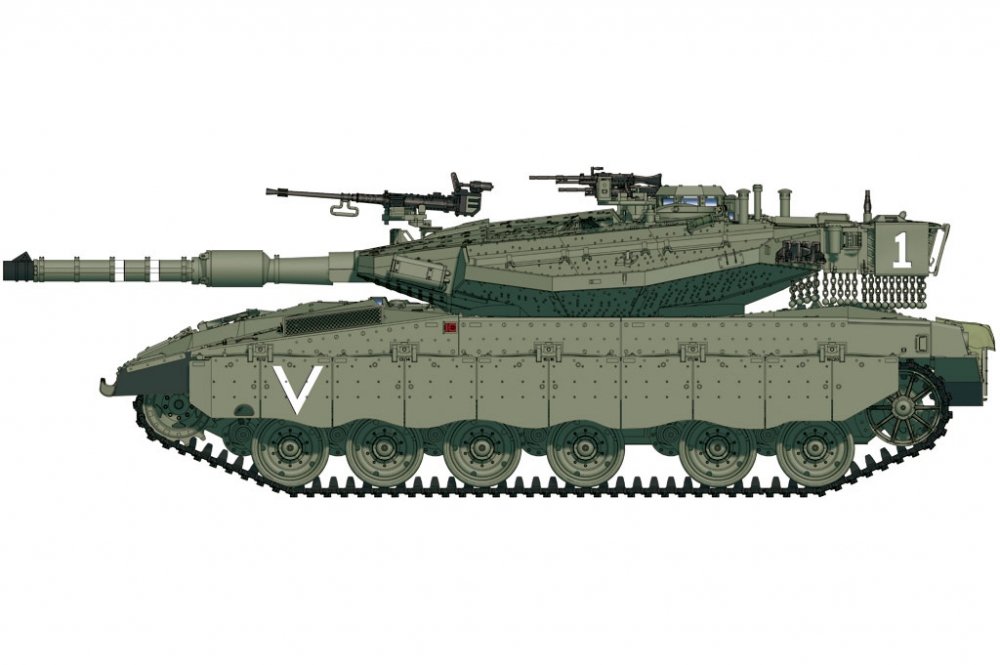 1:72 Сборная модель Танк IDF Merkava Mk.IIID - 82917