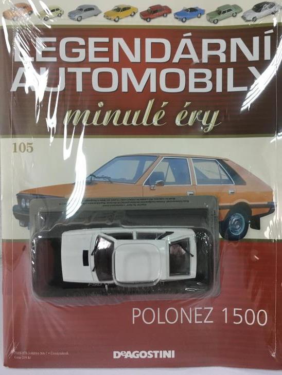 1:43 POLONEZ 1500, Legendarni automobily minule ery 105 - LAME105