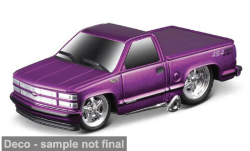 1:64 CHEVROLET 454 SS Pick-Up (1995), purple - 15536-05