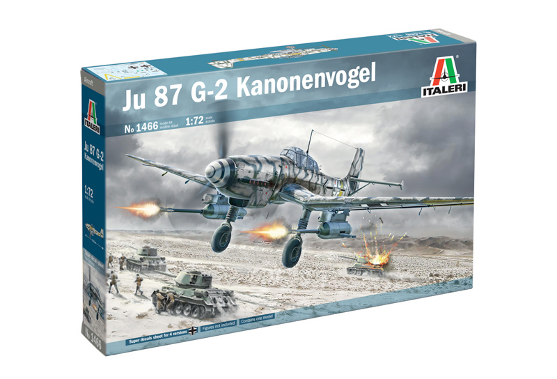 1:72 Сборная модель JUNKER JU-87G-2 KANONENVOGEL - 1466