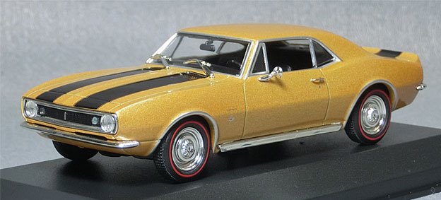 1:43 CHEVROLET Camaro (1967), Gold Black - 940142721