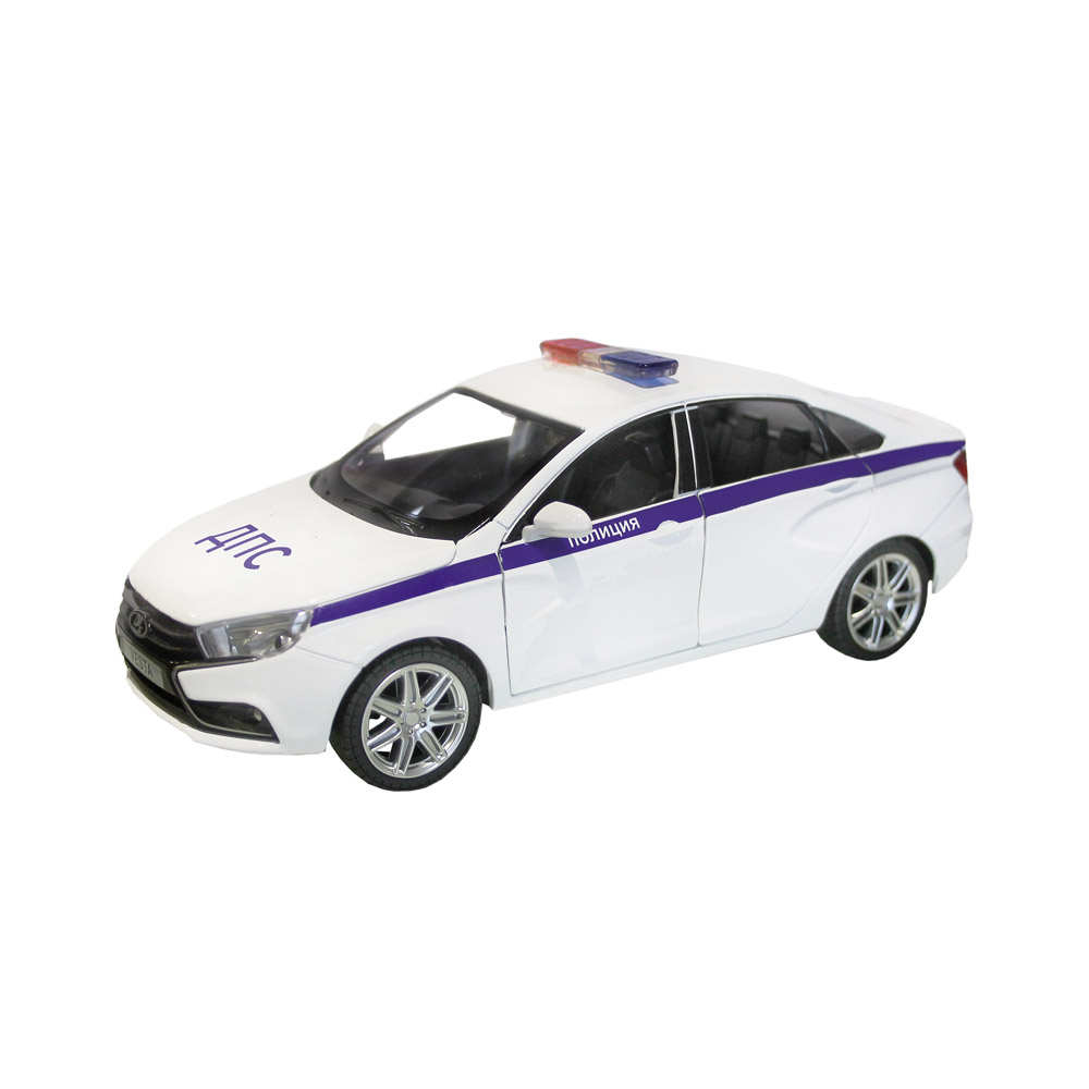 1:24 LADA Vesta седан Полиция, белый - JB1251151