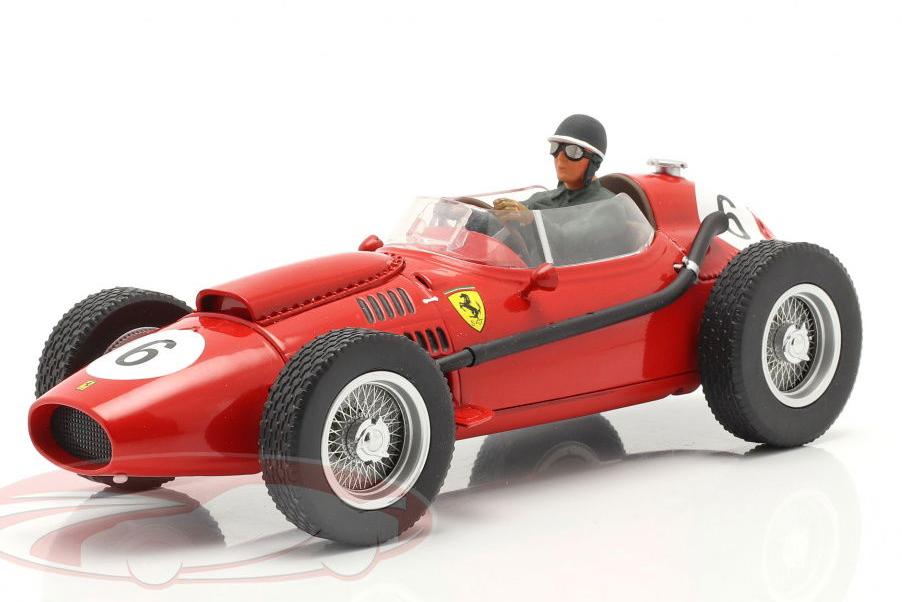 1:18 FERRARI Dino 246 №6 2nd Morocco GP World Champion Formula 1 Mike Hawthorn (1958) - CMR162 + AE180187