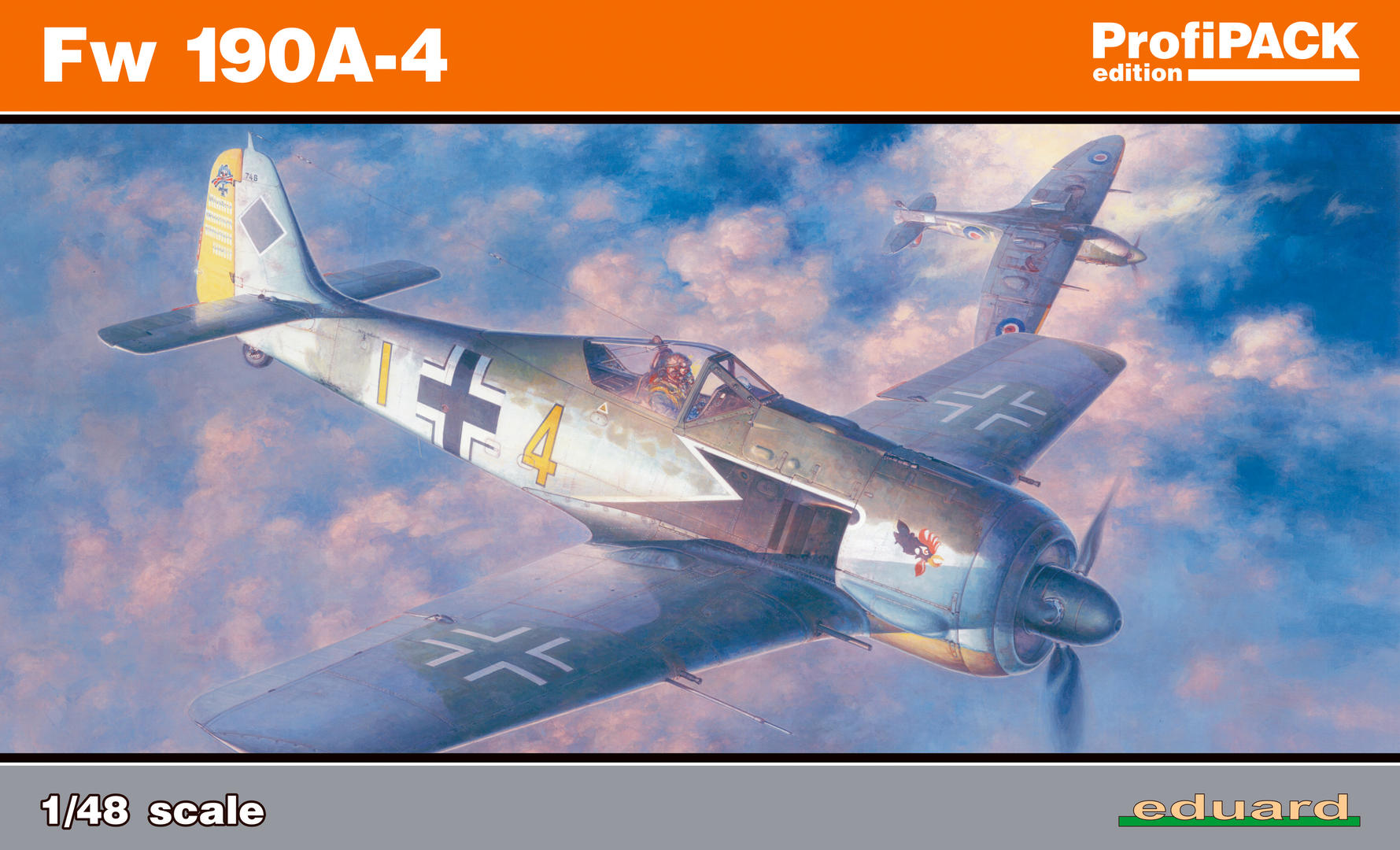 1:48 Сборная модель Fw 190A-4 - 82142