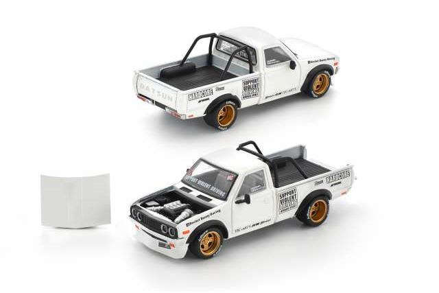 1:64 Pandem DATSUN 620, white - PR640350