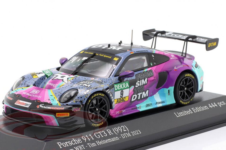 1:43 PORSCHE 911 (992) GT3 R №9 DTM Tim Heinemann (2023) - 413236309