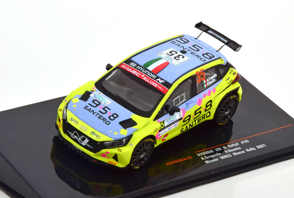 1:43 HYUNDAI i20 N Winner WRC3  Rally Monza, Crugnola/Ometto (2021) - RAM848