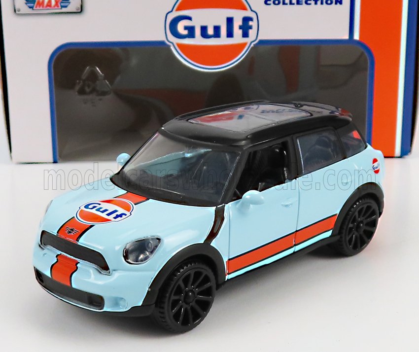 1:43 MINI Cooper Countryman Gulf (2011), Light Blue Orange - 79774