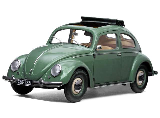 1:12 VOLKSWAGEN Beetle Saloon (1950), pastel green - 5221