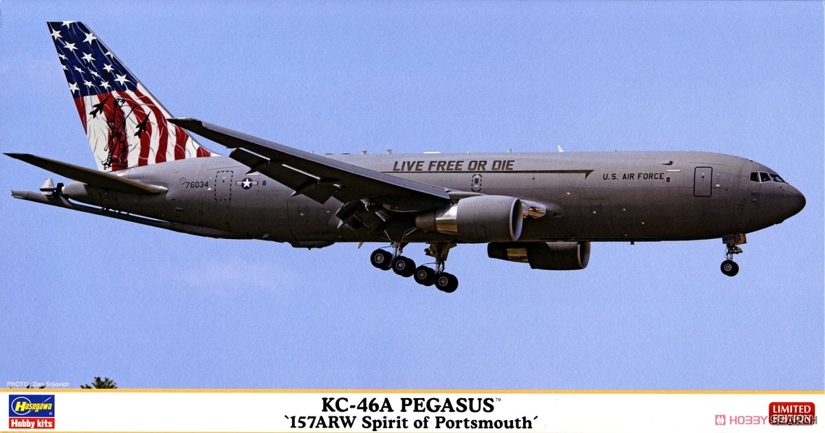 1:200 Сборная модель самолет KC-46A Pegasus '157-е воздушное заправочное крыло Spirit of Portsmouth' (Limited Edition) - 10865