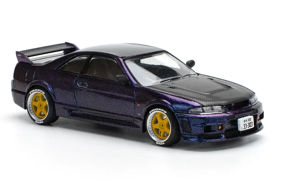 1:64 NISSAN Skyline GT-R R33 Nismo, midnight purple - PR640256