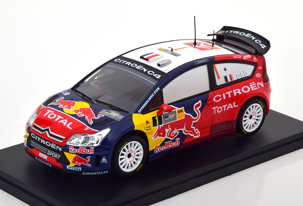 1:24 CITROEN C4 WRC #1 Rally Germany,Red Bull Loeb/Elena (2008) - 95643