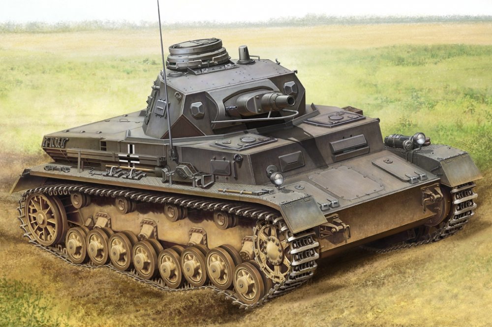 1:35 Сборная модель German Panzerkampfwagen IV Ausf. B - 80131