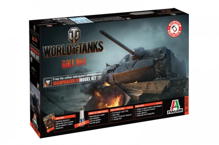 1:35 Сборная модель Танк World of Tanks - JAGDPANZER IV - 36510