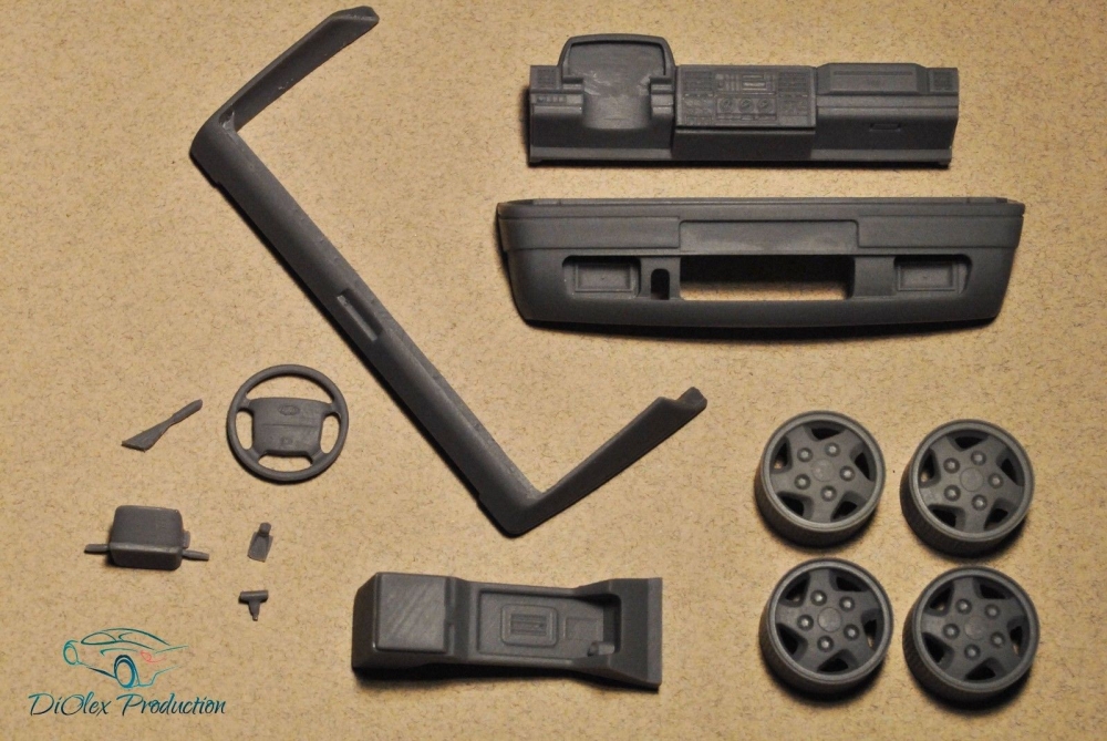 1:24 (ТрансКИТ) Range Rover Vogue 1995 для Aoshima, Revell - USM-tk006