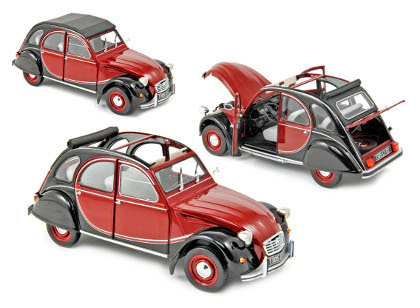 1:18 CITROEN 2CV Charleston (1982), bordeaux - 181510