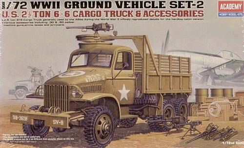 1:72 Сборная модель 2,5 тонный грузовик армии США - 13402