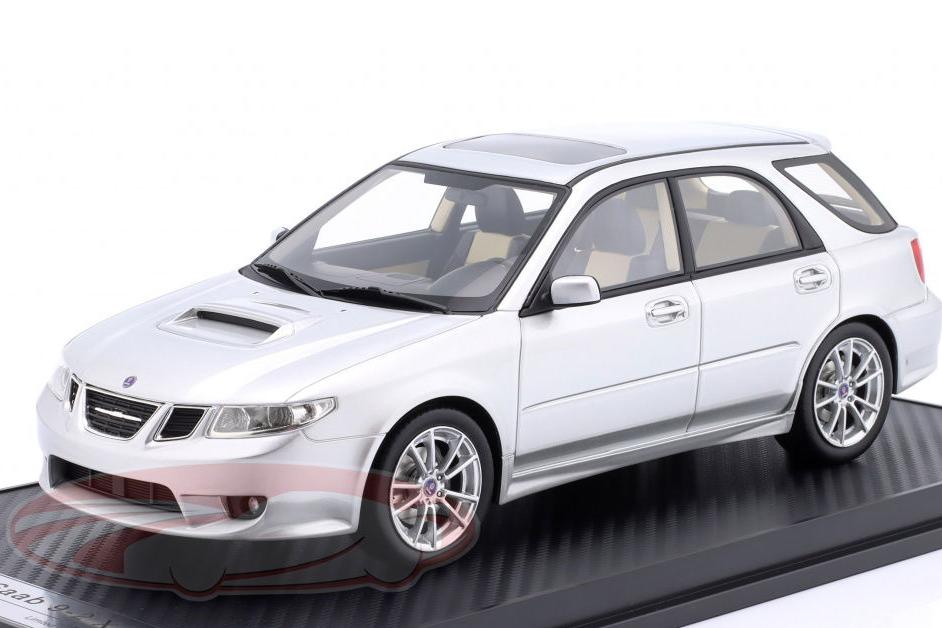 1:18 SAAB 9-2X (2004), silver - RM-0057