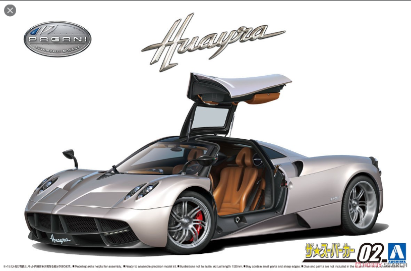 1:24 Сборная модель Pagani Huayra '12 - 05806