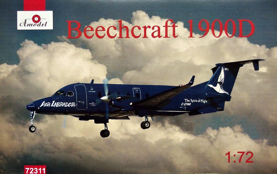 1:72 Сборная модель Американский пассажирский самолет Beechcraft 1900D - 72311
