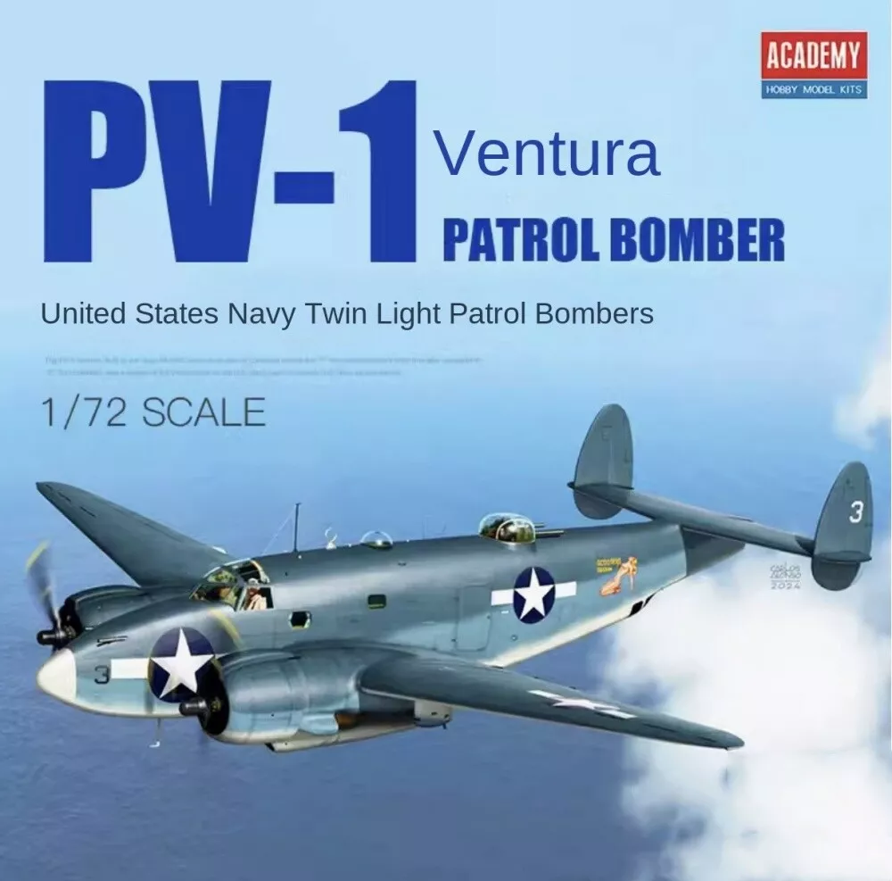 1:72 Сборная модель USN PV-1 Patrol Bomber - 12587