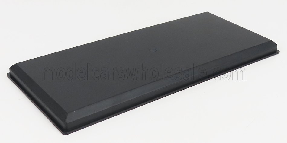 1:24 VETRINA DISPLAY BOX Solo Base - Only Base - Lungh.lenght Cm 26.2 X Largh.width Cm 11.7, Black - EXPO24-BASE
