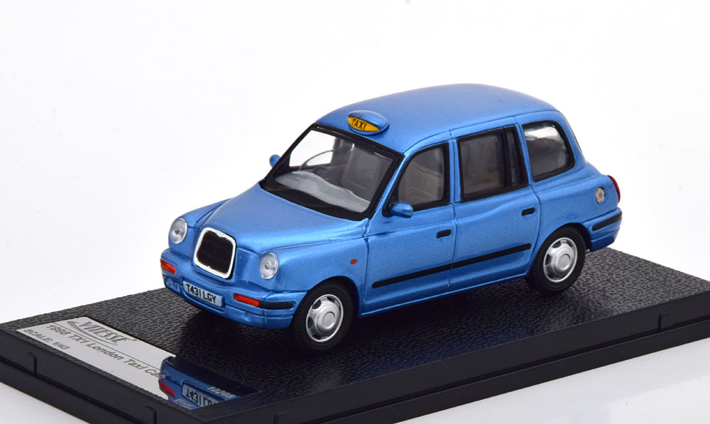 1:43 AUSTIN TX1 London Taxi Cab (1998), light blue-metallic - 10208
