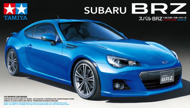 1:24 Сборная модель Subaru BRZ - 24324
