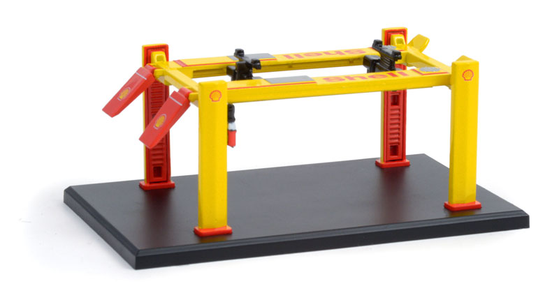 1:64 Four-Post Lifts подъемник 'Shell Oil' - 16100C