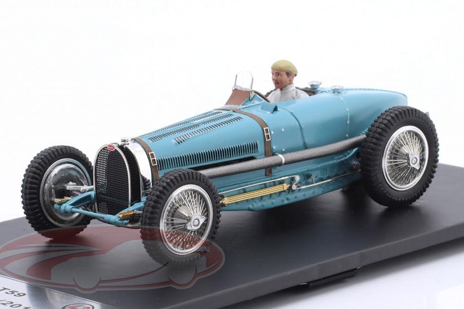 1:43 BUGATTI T59 Chassis #59124 (1934), blue - 143106M/LB