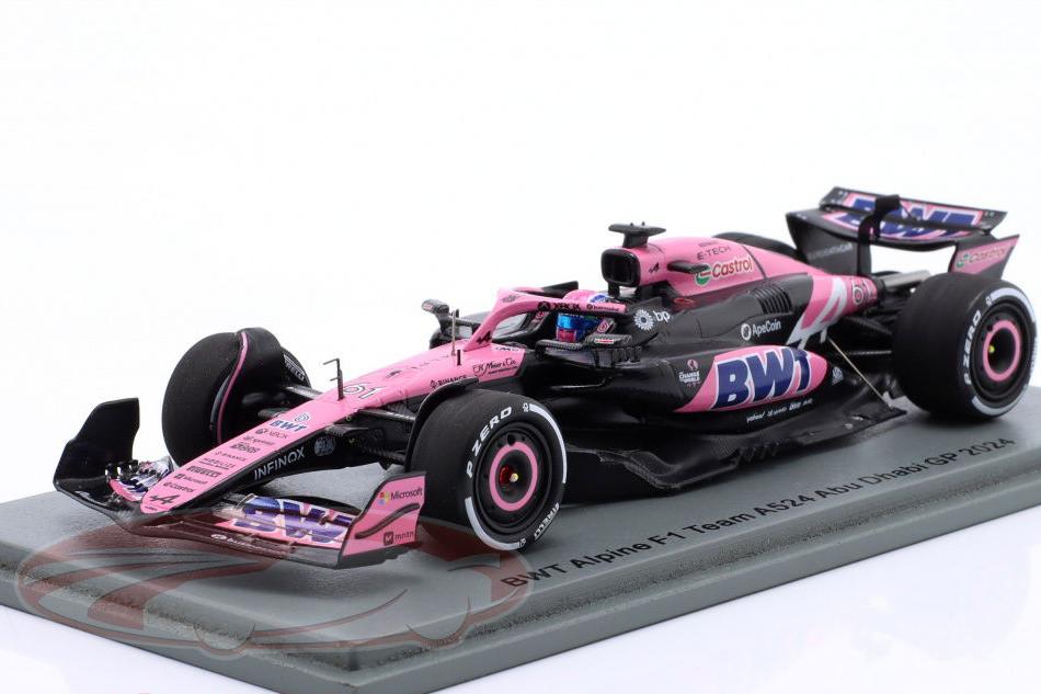 1:43 ALPINE A524 #61 Abu Dhabi GP Formula 1 Jack Doohan (2024) - S9566