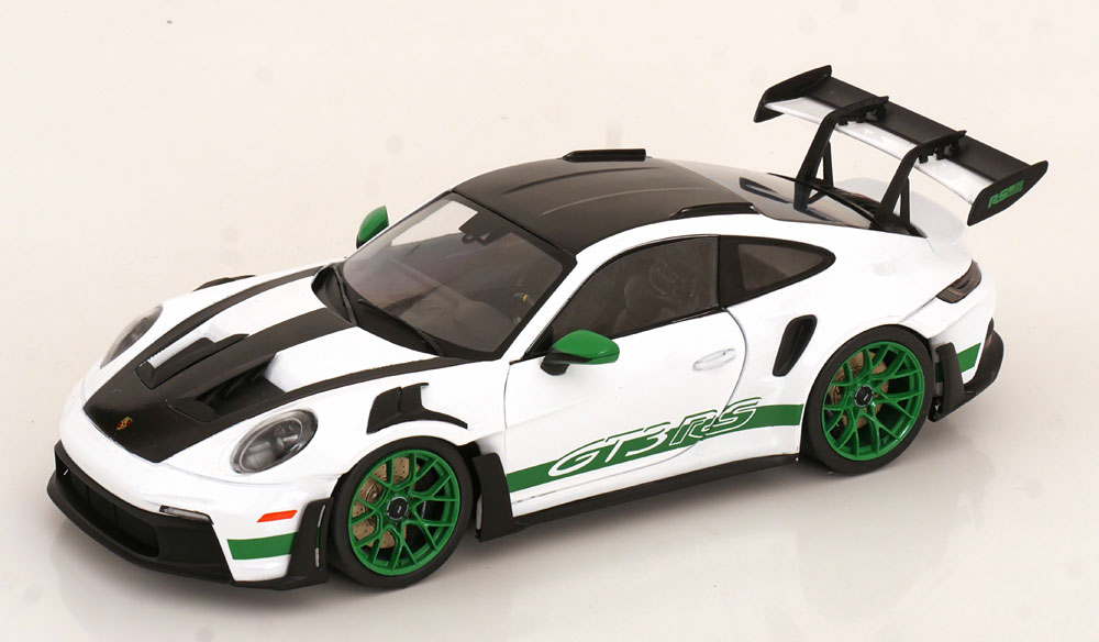 1:18 PORSCHE 911 (992) GT3 RS / Tribute to Carrera RS Package (2024), white / green / black - S1812107