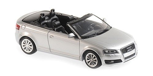 1:43 AUDI A3 Cabriolet (2007), silver - 940017130