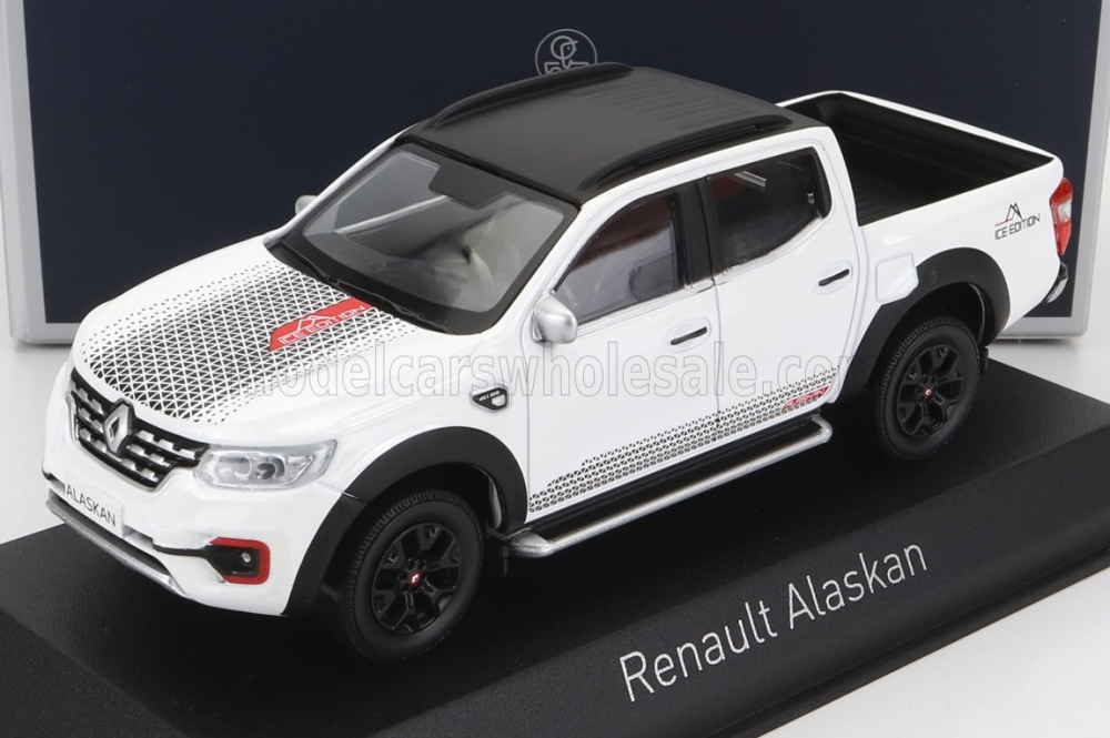 1:43 RENAULT Alaskan Pick-Up Ice Edition 2019, white - 518354