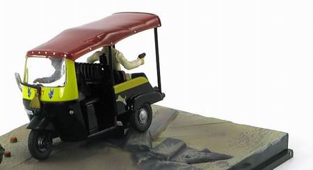 1:43 TUK TUK Taxi 'Octopussy' (1983), blue - JB29